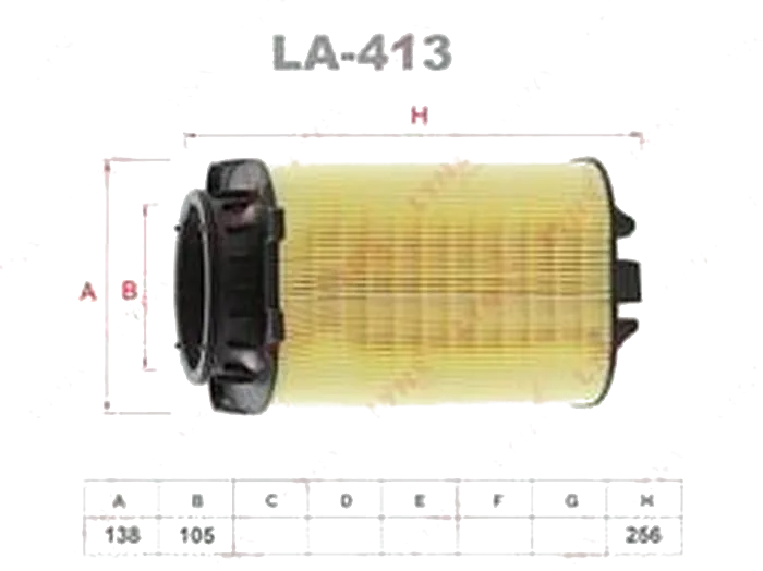 Воздушный фильтр LYNX LA-413 auto